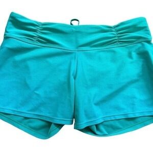 Athleta Athletic Green Lined Shorts XS